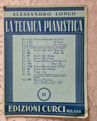 LA TECNICA PIANISTICA  2  LONGO