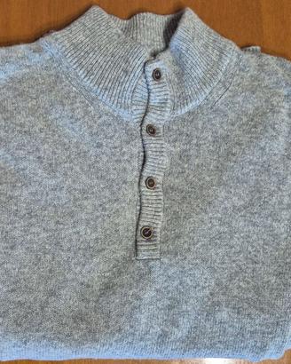 Elegante maglione uomo Tg. L, in lana , NaraMaglie
