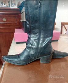 Stivali donna in pelle