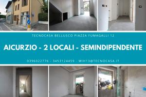 AICURZIO-2 locali indipendente con area esterna