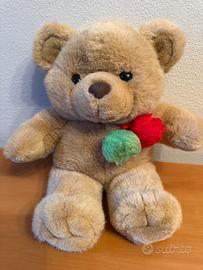 Orsetto di Peluche con pom pom