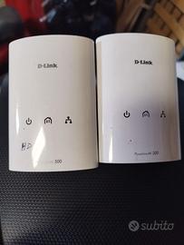 Powerline D-Link DHP-500AV 500Mbps Kit 2 Pezzi Per