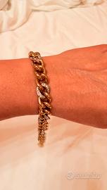 Bracciale in acciaio dorato Morellato
