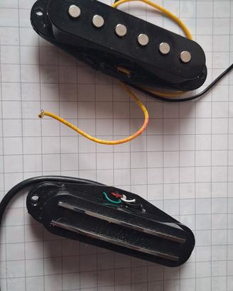pick up chitarra elettrica ponte e manico