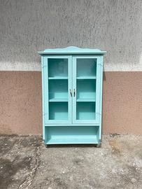 Vetrinetta pensile in legno
