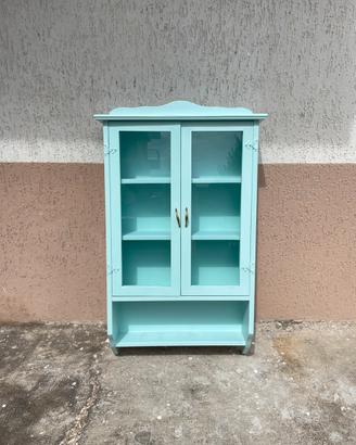 Vetrinetta pensile in legno