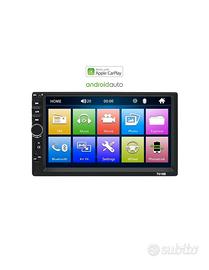 Autoradio 2 DIN 7 pollici Touch Screen per Android