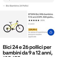 Bici bambino Rockrider ST500