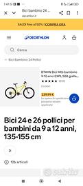 Bici bambino Rockrider ST500