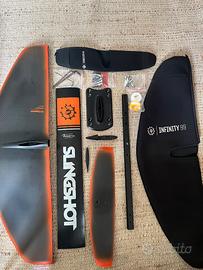 Foil slingshot hover glide