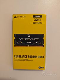 RAM 32gb Corsair Vengeance SODIMM DDR4