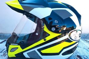 CASCO ARAI TOUR X-4 CATCH YELLOW  -  Taglia S (56)