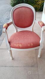 Poltroncina Bambino Vintage Legno da Restaurare Sh