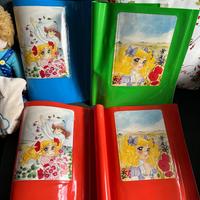 Candy Candy e Terence 4 copertine copri quadernoni