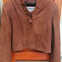 giacca in pelle camoscio,prodotto sartoriale