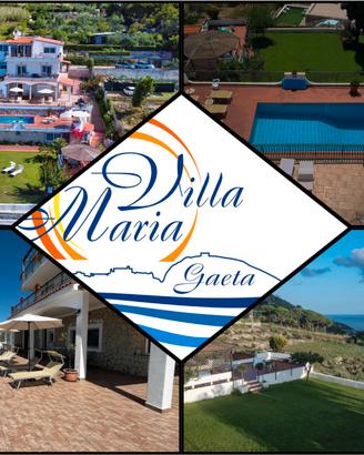 Gaeta mini appartamenti in villa con piscina