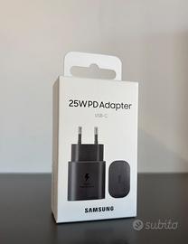 NUOVO Samsung Alimentatore Originale TypeC 25W