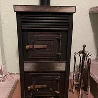 Stufa a legna in pietra ollare– 50×50 cm – h 100