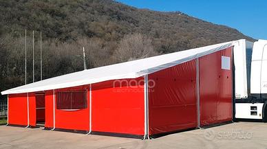 TENDA SEMIRIMORCHIO 12 mt x 6 mt