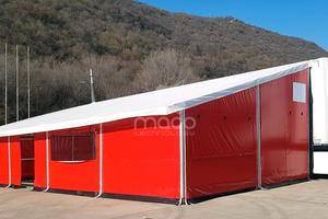 TENDA SEMIRIMORCHIO 12 mt x 6 mt