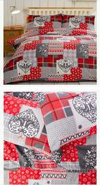 Set copripiumino singolo Natalizio patchwork