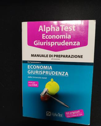 Alpha Test Economia Giurisprudenza 