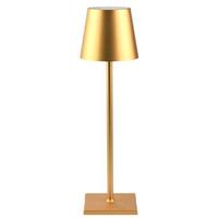 Lampada da tavolo LED touch Oro
