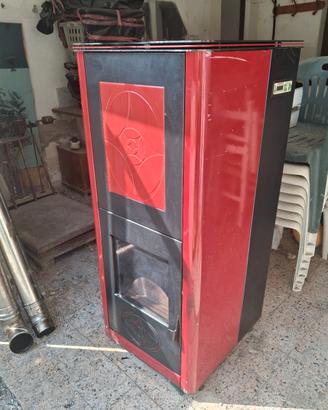 caldaia a pellet  per termosifoni e ACS