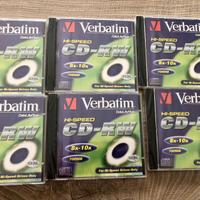 Confezione CD-RW Verbatim - 10 pz