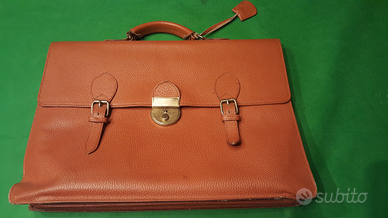 Borsa in pelle portadocumenti