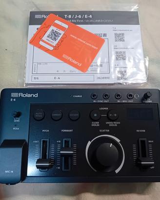 Voice performer Roland Aira Compact E 4