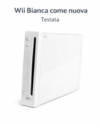 Nintendo Wii Bianca - Come Nuova  - Testata