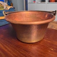 Paiolo in rame per polenta 26 cm