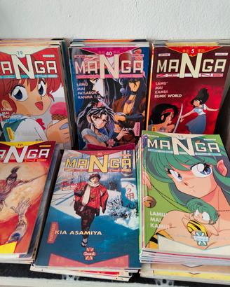 manga rivista serie granata Press completa 