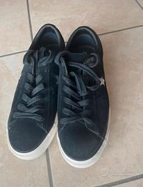 Converse One Star nere scamosciate n.36 (EU)