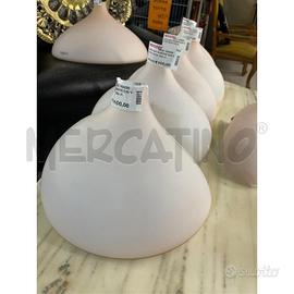 APPLIQUE MURANO DUE VETRO ROSA CALLA DESIGN ORIGIA