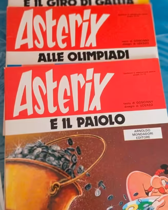 Lotto  5 fumetti vintage di Asterix  aa 80