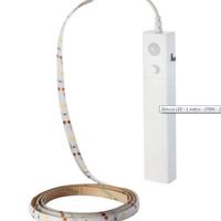 Striscia LED - 2 mt -per armadi  -  Sensore mov.