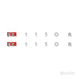 Adesivi BMW R 1150 R 2000/05 colore argento/rosso