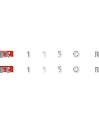 Adesivi BMW R 1150 R 2000/05 colore argento/rosso