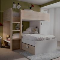 Letto a castello con armadio