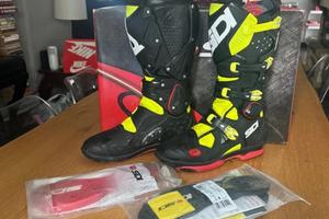Stivali crossfire SIDI  nero e fluo tg.46