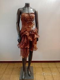 vestito da sera cerimonia elegante 