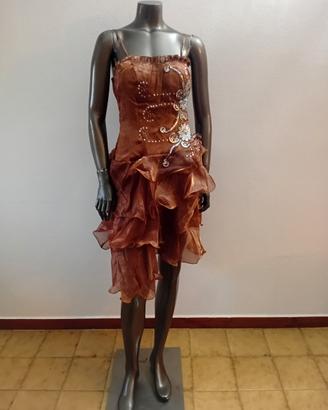 vestito da sera cerimonia elegante 