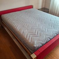 letto matrimoniale con reti elettriche motorizzata