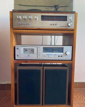 Impianto hi-fi vintage