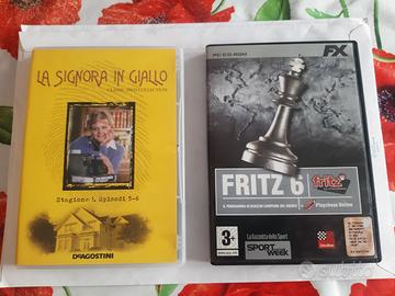 Gioco scacchi  e DVD La Signora in giallo