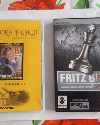 Gioco scacchi  e DVD La Signora in giallo
