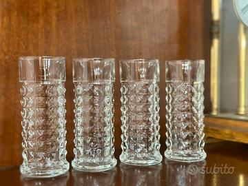 Set 4 Bicchieri Amaro Vintage 