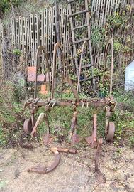 Estirpatore e archi rastrello